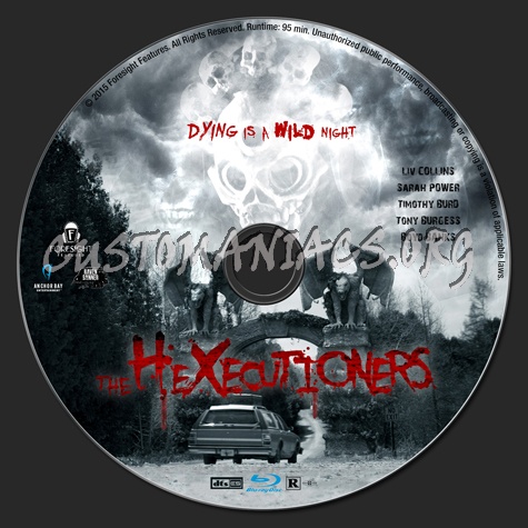 The Hexecutioners blu-ray label