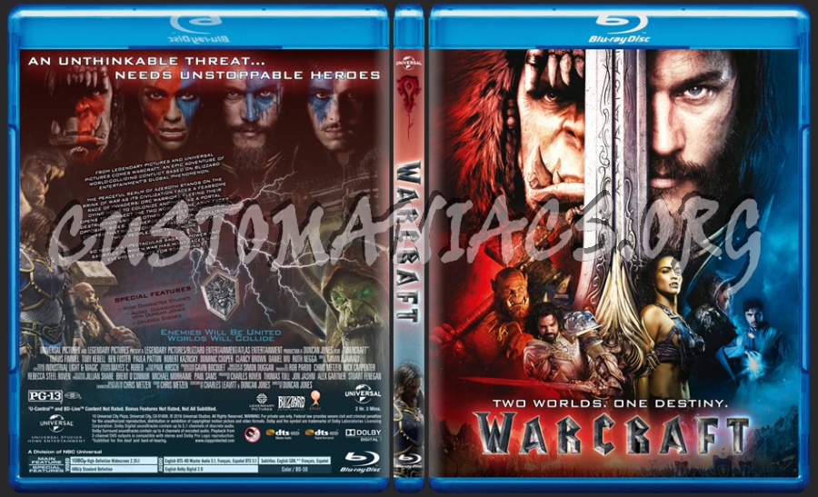 Warcraft dvd cover