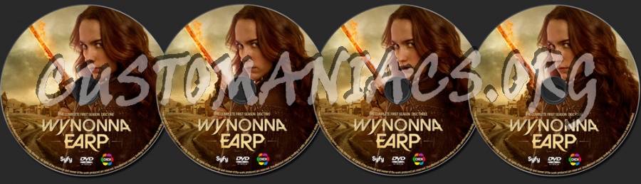 Wynonna Earp Season 1 dvd label