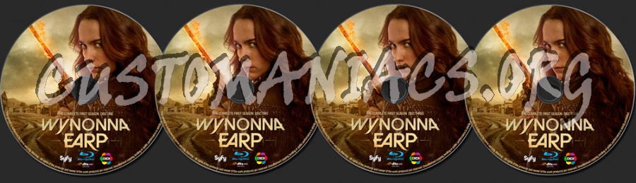 Wynonna Earp Season 1 blu-ray label
