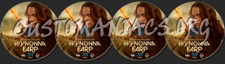 Wynonna Earp Season 1 blu-ray label