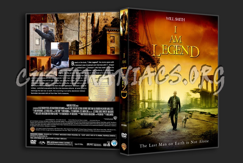 I Am Legend dvd cover