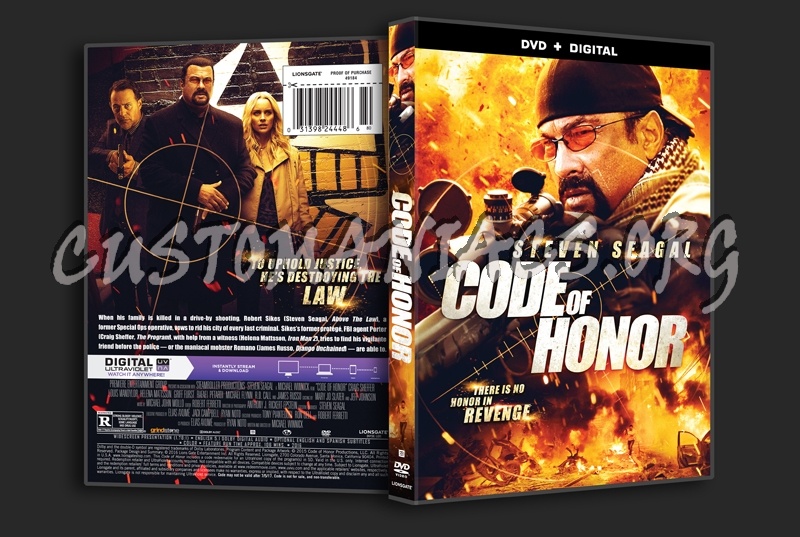 Code of Honor dvd cover