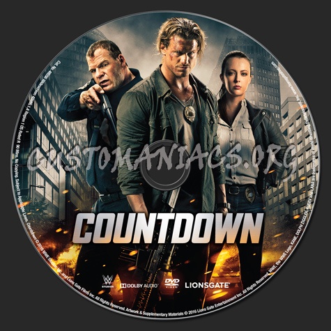 Countdown dvd label