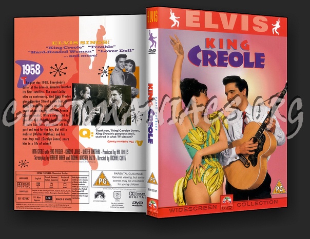 Elvis: King Creole dvd cover