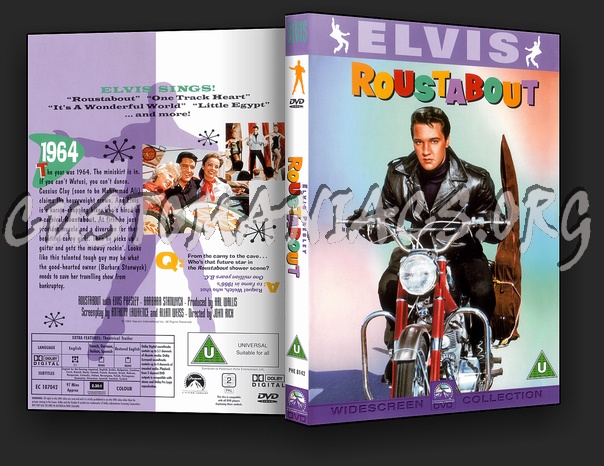 Elvis: Roustabout dvd cover