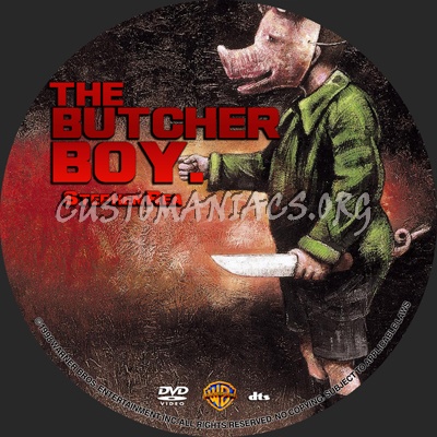 The Butcher Boy dvd label