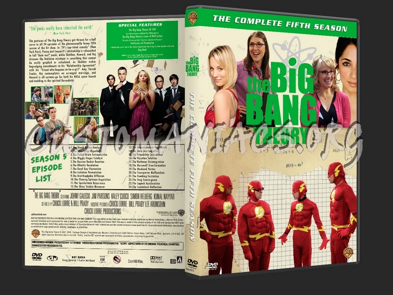 The Big Bang Theory Season 1 - 9 dvd cover