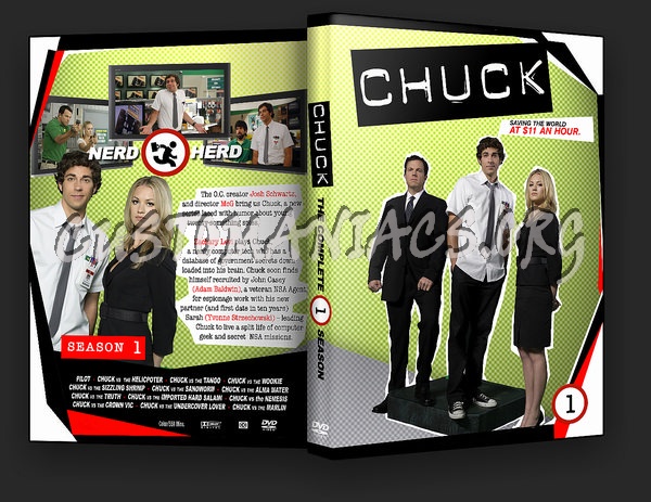 Chuck Season 1 dvd cover