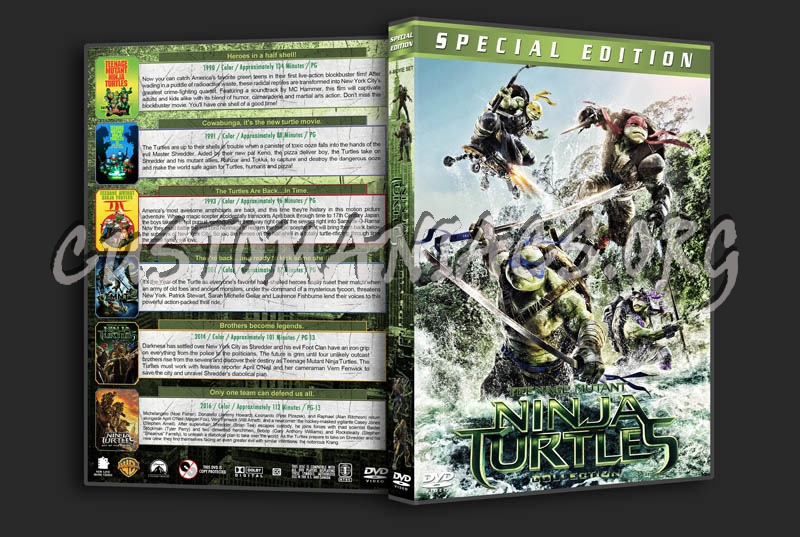 Teenage Mutant Ninja Turtles Collection dvd cover