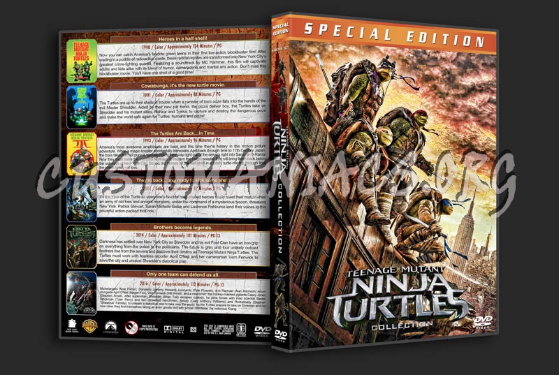 Teenage Mutant Ninja Turtles Collection dvd cover