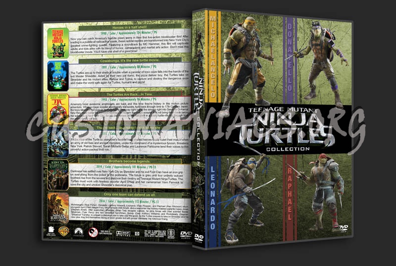 Teenage Mutant Ninja Turtles Collection dvd cover