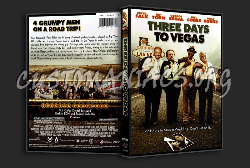 Three Days to Vegas dvd cover