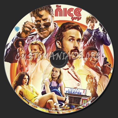 The Nice Guys blu-ray label