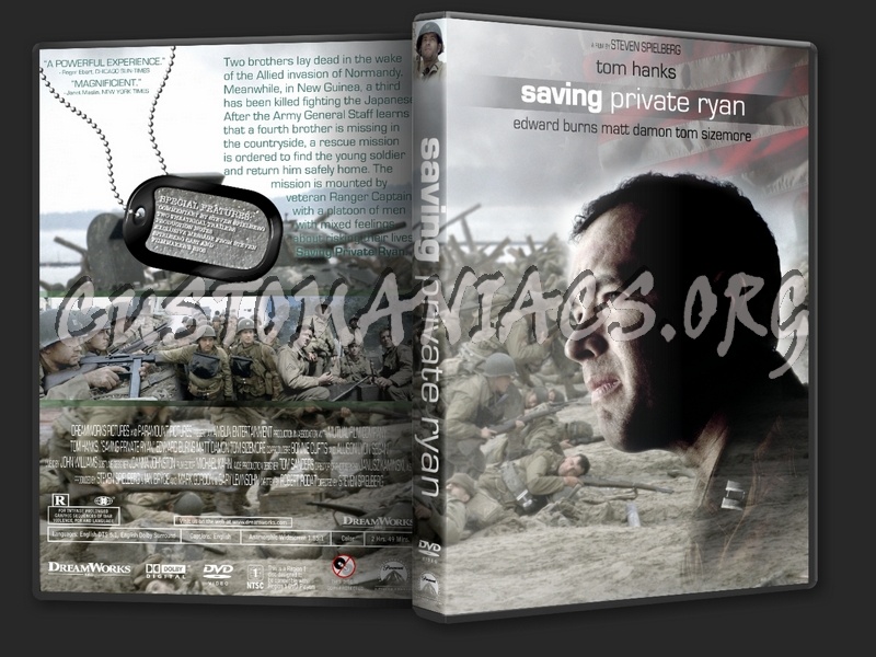 Saving Private Ryan dvd cover