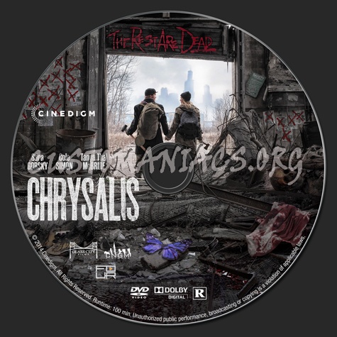 Chrysalis (2014) dvd label