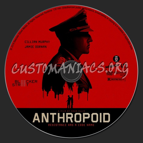 Anthropoid dvd label