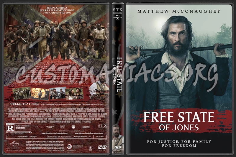 Free State Of Jones dvd cover