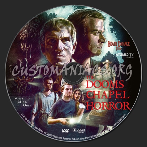 The Dooms Chapel Horror dvd label
