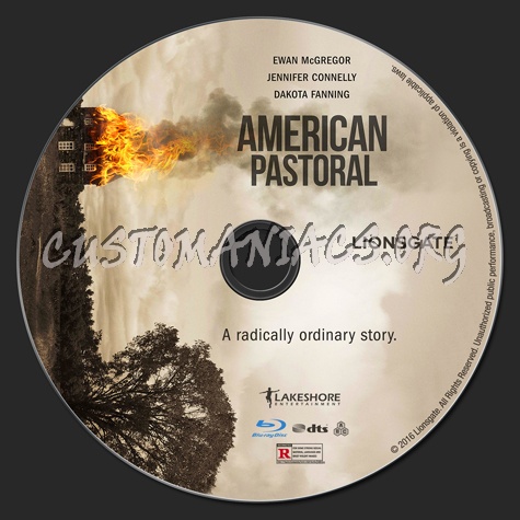 American Pastoral blu-ray label