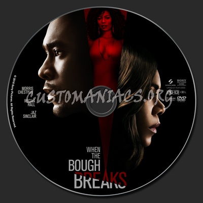 When The Bough Breaks (2016) dvd label