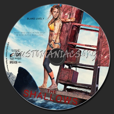 The Shallows dvd label