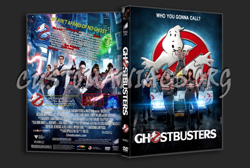 Ghostbusters 2016 dvd cover