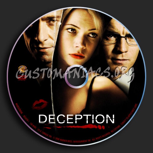 Deception dvd label