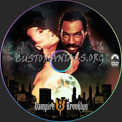 Vampire in Brooklyn dvd label