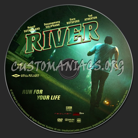 River dvd label