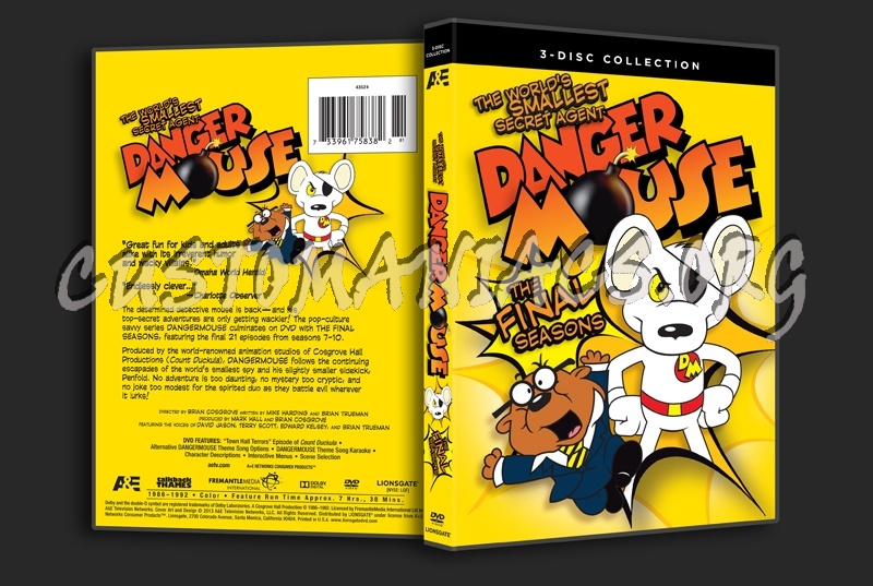 Danger Mouse Seasons 7-10 dvd cover