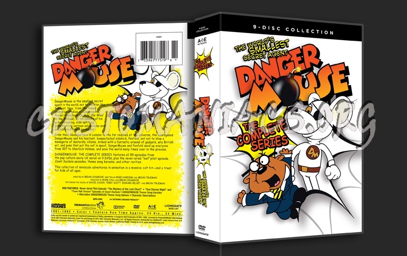 Danger Mouse The Complete Series dvd cover