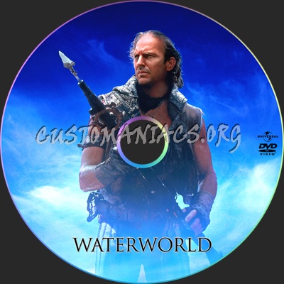 Waterworld dvd label