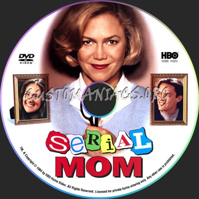 Serial Mom dvd label