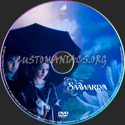 Saawariya dvd label