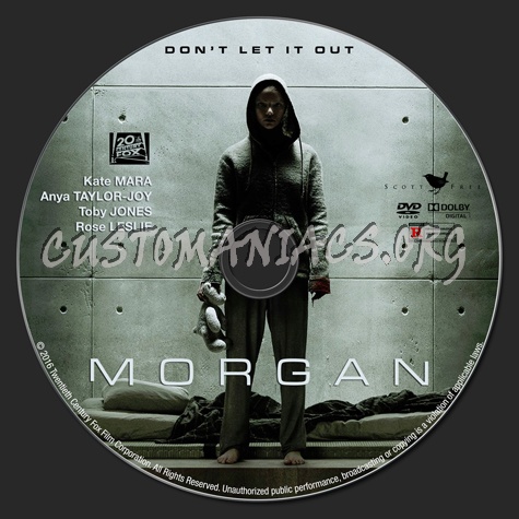Morgan dvd label