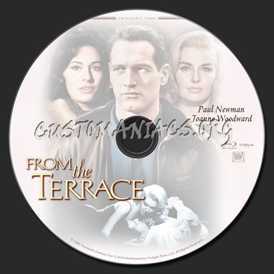 From The Terrace (1960) blu-ray label