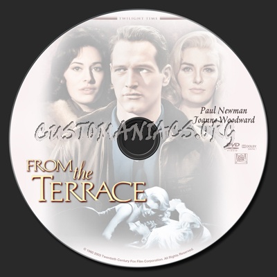 From The Terrace (1960) dvd label