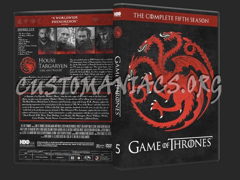 Game of Thrones Complete Collection dvd cover