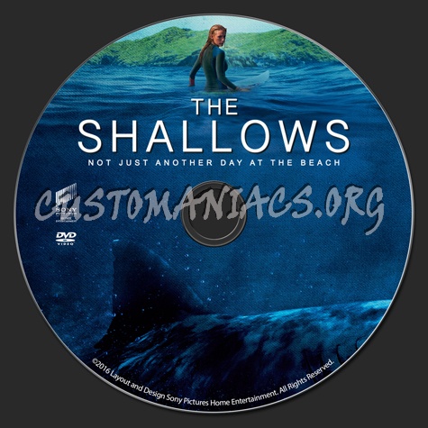 The Shallows dvd label