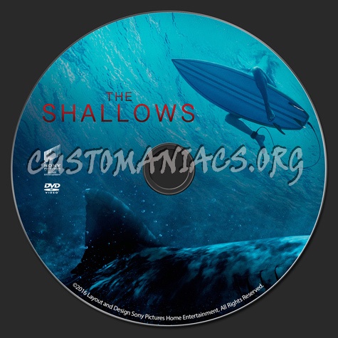 The Shallows dvd label