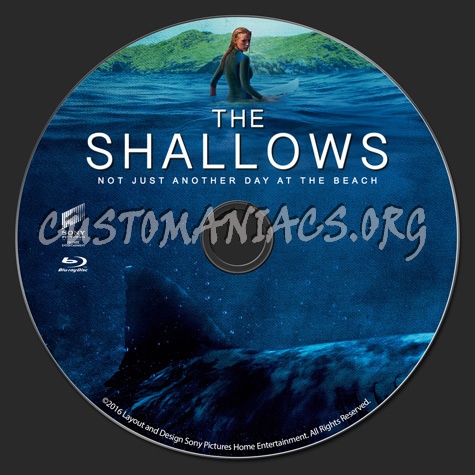 The Shallows blu-ray label