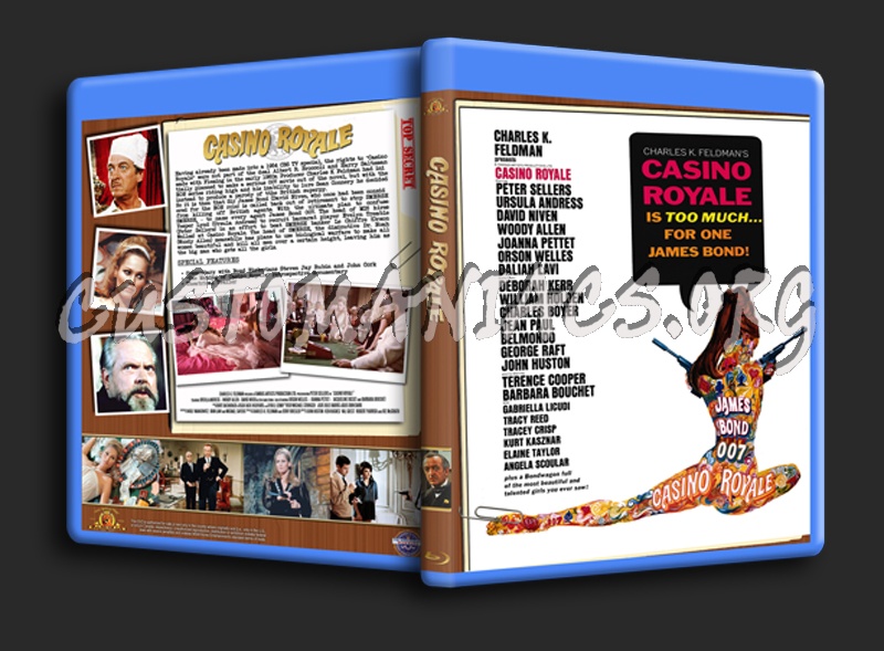 Casino Royale (1967) blu-ray cover