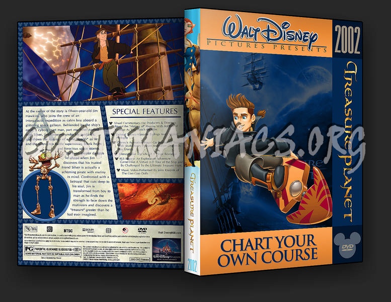 Treasure Planet dvd cover
