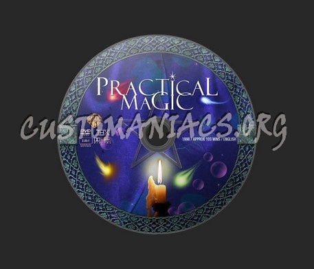 Practical Magic dvd label