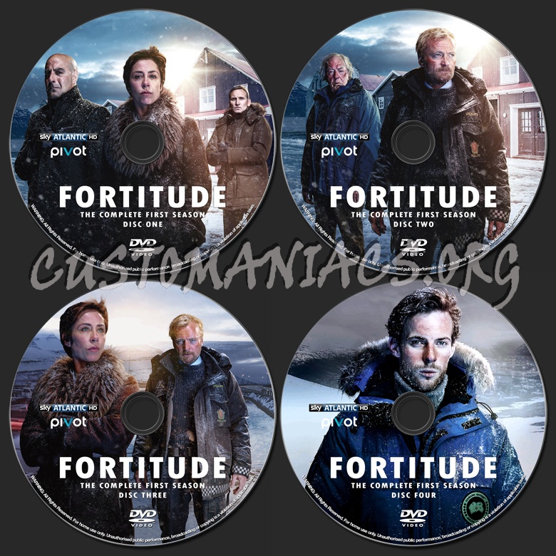 Fortitude Season 1 dvd label