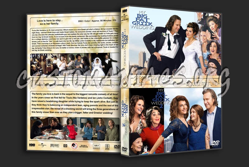 My Big Fat Greek Wedding Double Feature dvd cover