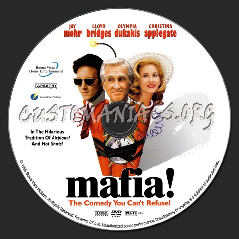 Mafia dvd label