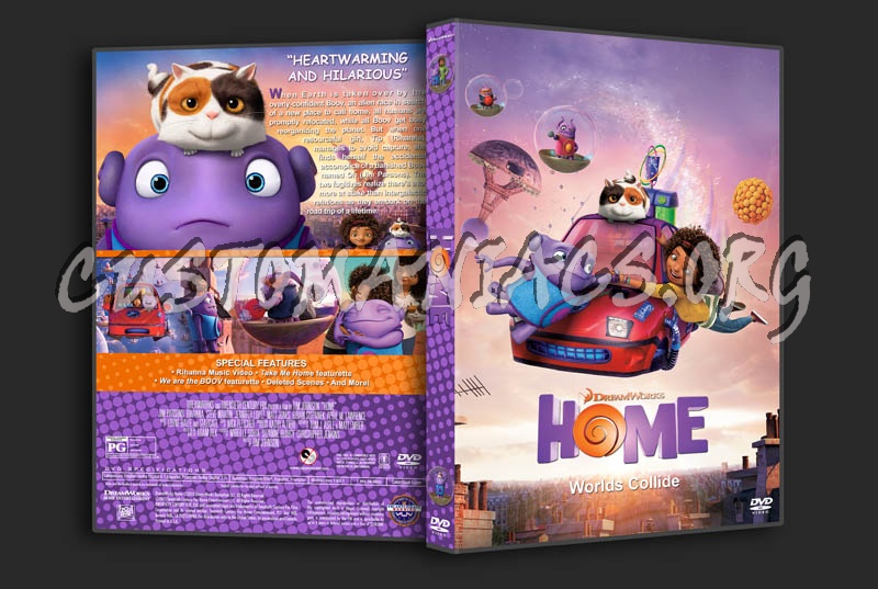Home dvd cover