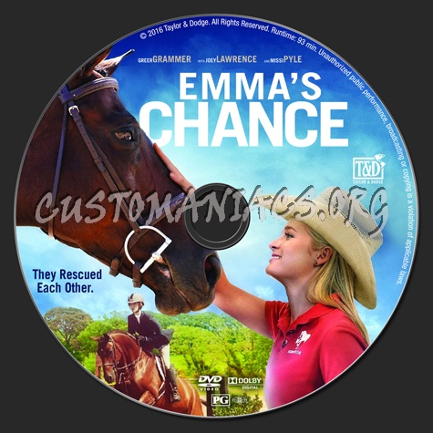 Emma's Chance dvd label